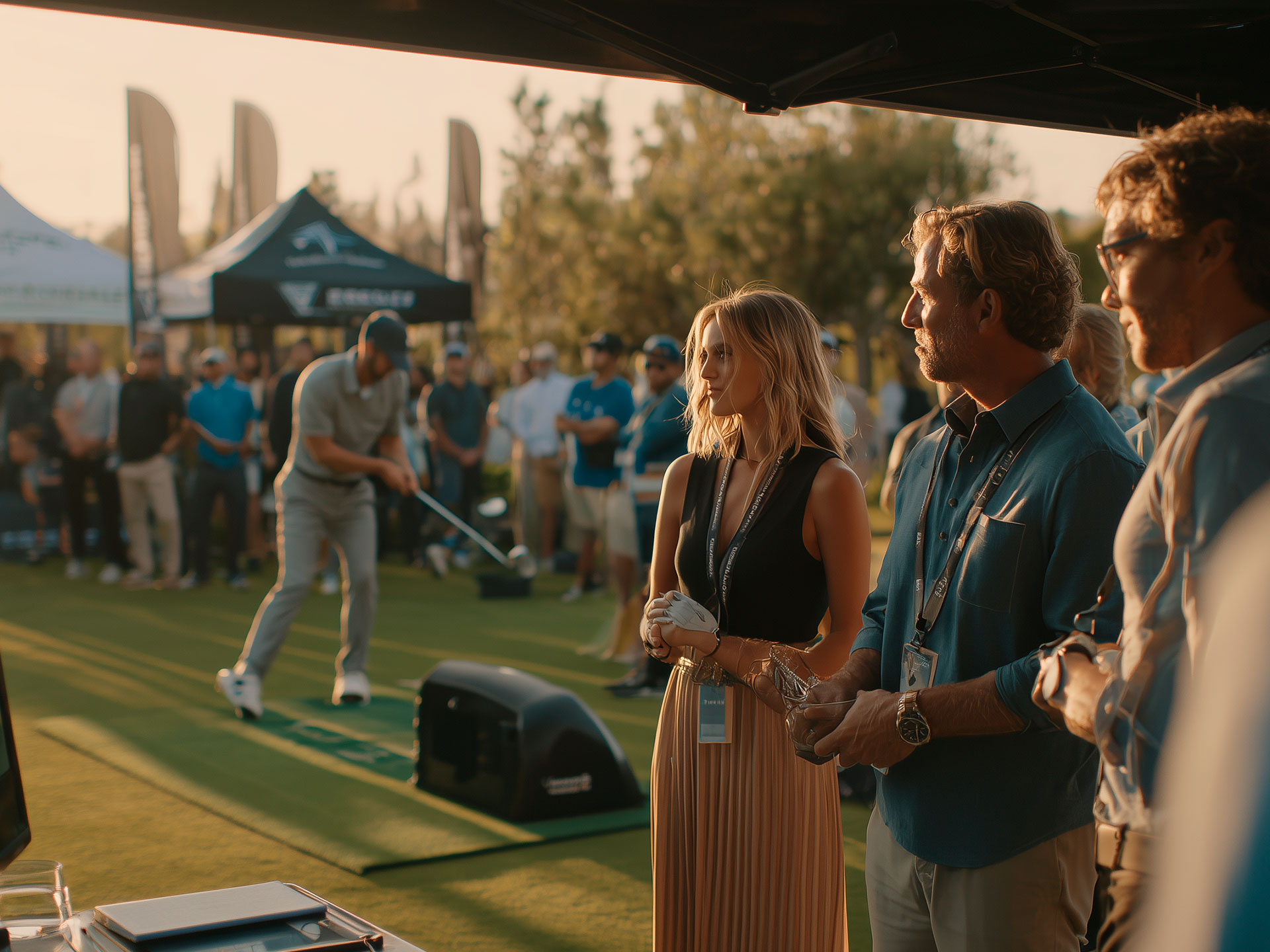 Go Swing, Activaciones BTL con Simuladores de Golf y Captación de Leads 