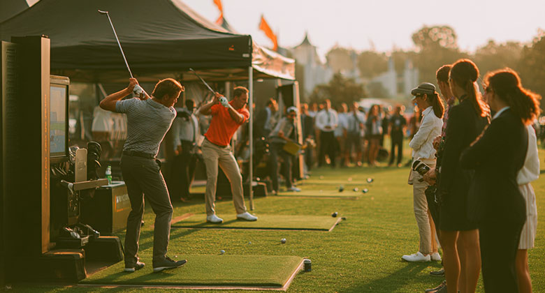 Go Swing, Activaciones BTL con Simuladores de Golf y Captación de Leads 