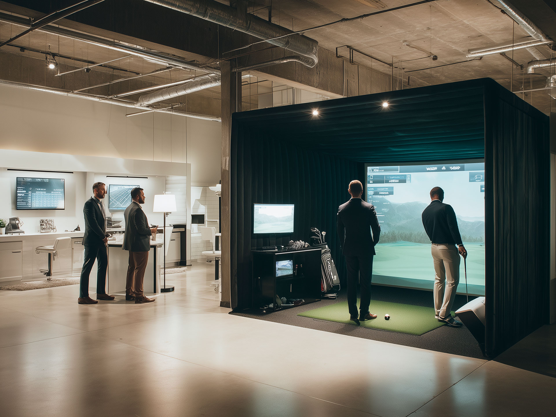 Go Swing, Fitting de Golf Móvil y Showroom Itinerante 