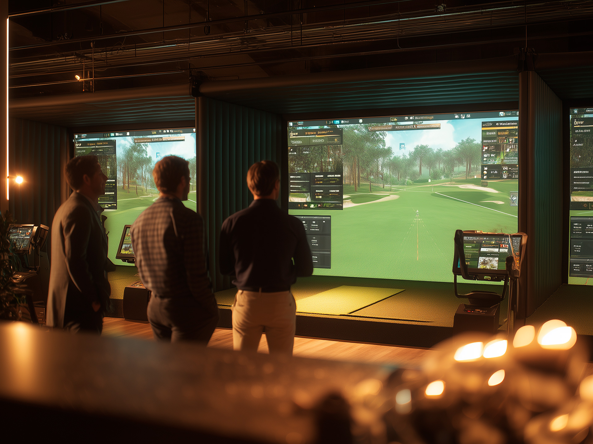 Más Birdies Partners, Renta de Simuladores de Golf para Fiestas, Bodas, Bautizos o para la reunión que se armó